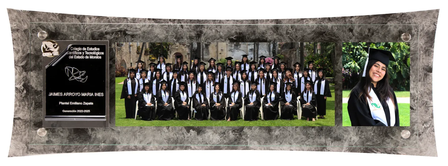 Tríptico Grupal Cristal